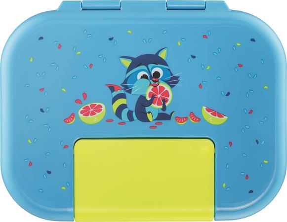 Uzsonnás doboz, 900 ml, rozsdamentes acél, MAPED PICNIK "Concept Miniz", mosómedve